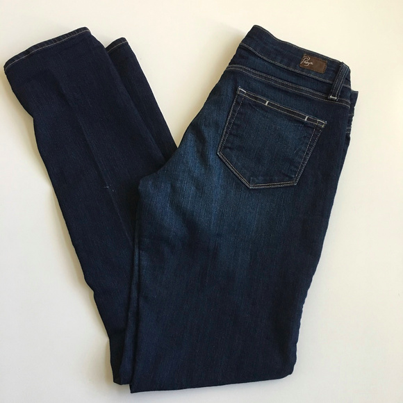 PAIGE Denim - Paige Dark Wash Peg Skinny Jeans 29